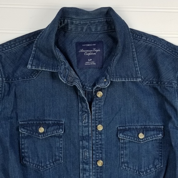 ❤️ American Eagle favorite fit top Size small - Picture 3 of 5